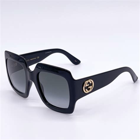 gucci gg0053s 001 black|gg0053sn.